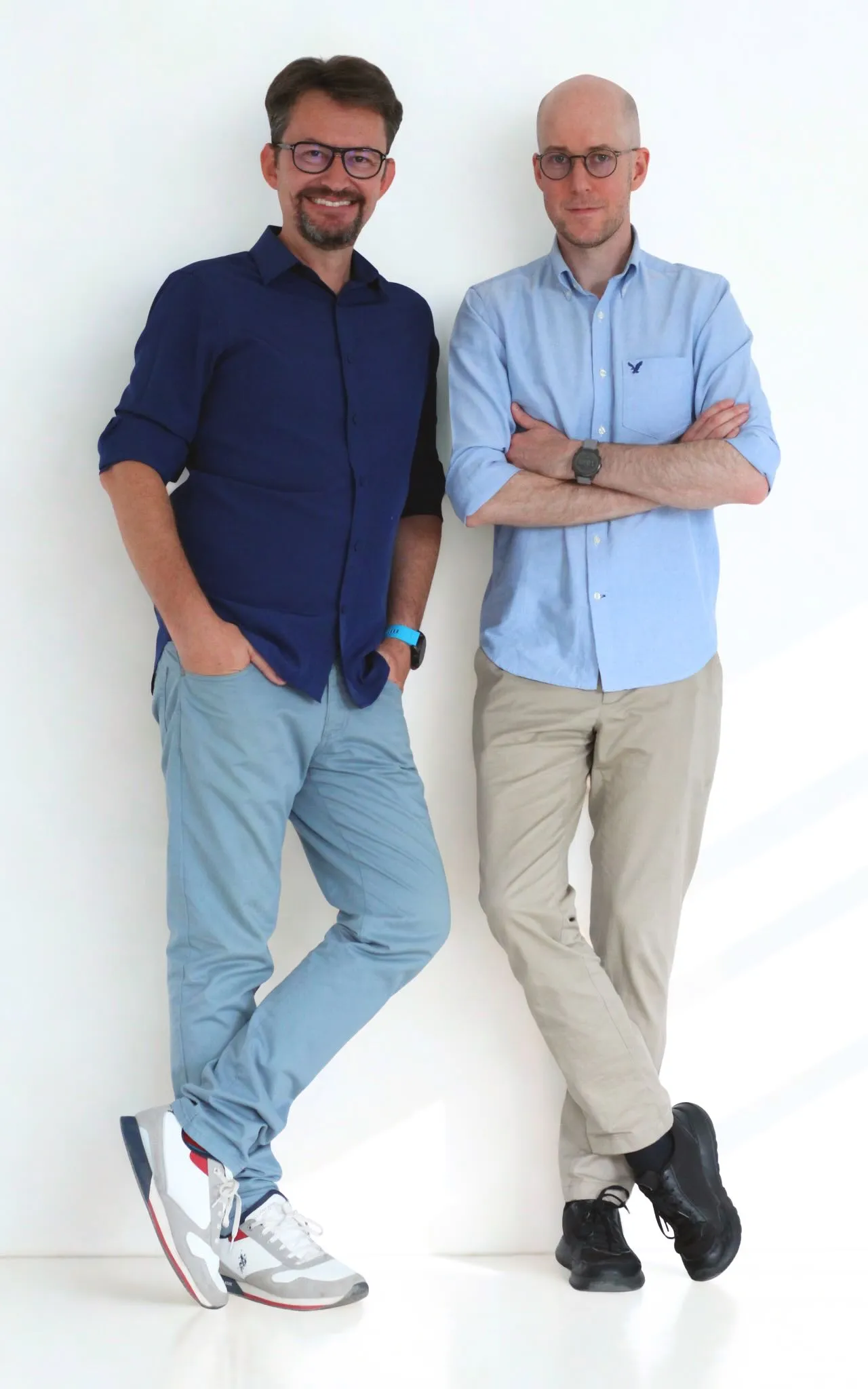 Adriaan van den Berg i Bartosz Szlezinger, założyciele Cloudly Studio