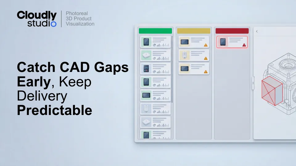 Evaluating CAD Drawings & STEP Files on Day One - Predictable 3D Rendering
