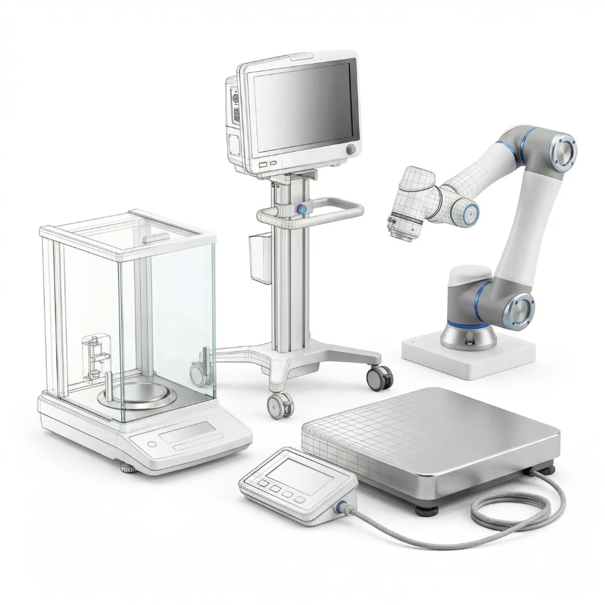 Rysunki CAD do fotorealistycznej wizualizacji 3D produktów